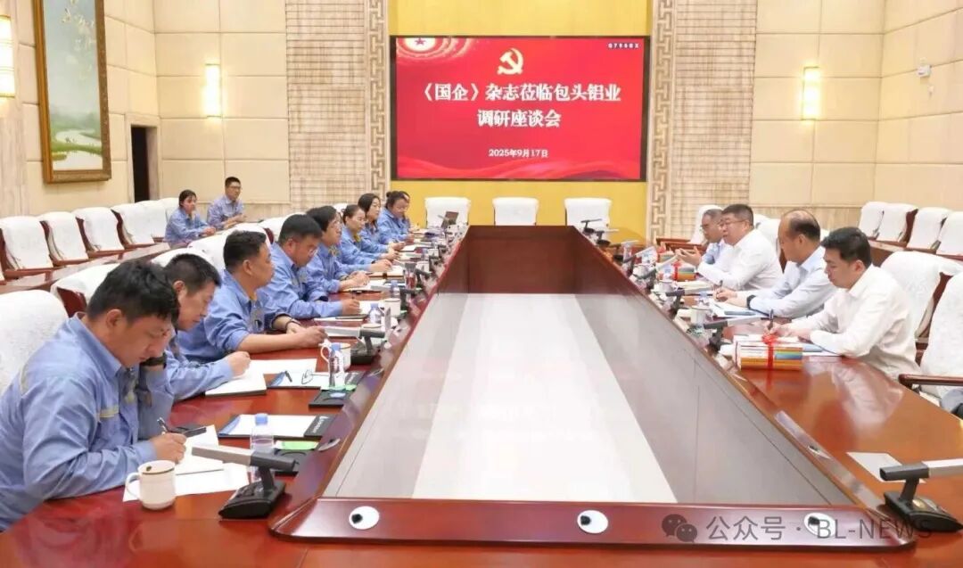 中國企業(yè)改革與發(fā)展研究會領(lǐng)導到包鋁開展專題調(diào)研